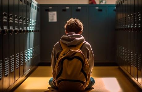 Foto: Boy in lockeroom